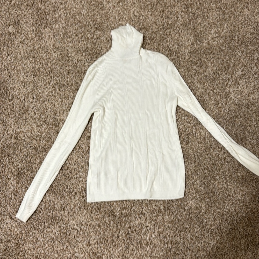 NWT White turtleneck